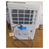 GE 35 pt. Dehumidifier with Smart Dry for Bedroom, Basement or Very Damp Rooms up to 3000 sq. ft. in White, ENERGY STAR