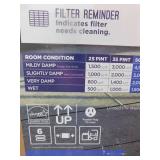 GE 50-Pint Dehumidifier with Built-in Pump for Basement, Garage or Wet Rooms up to 4500 sq. ft. in Grey, ENERGY STAR