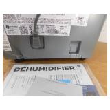 GE 50-Pint Dehumidifier with Built-in Pump for Basement, Garage or Wet Rooms up to 4500 sq. ft. in Grey, ENERGY STAR