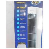 New ARCTIC AIR Oscillating Tower 305 CFM 4-Speed Portable Evaporative Cooler for 100 sq. ft.