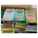 48" Combo Bin Tray with Crayons, model magic & Paint - Retail Display