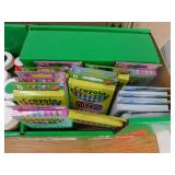 48" Combo Bin Tray with Crayons, model magic & Paint - Retail Display