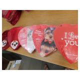 Russell Stover Valentines Heart Assorted Chocolates Candy Lot of 5 Boxes.