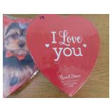 Russell Stover Valentines Heart Assorted Chocolates Candy Lot of 5 Boxes.