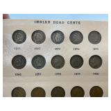 Complete Set of Indianhead Cents!!
