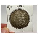 1878 7TF Morgan Silver Dollar