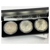 3pc Silver Dollar Run 1921-1923