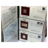 75pc Collection of 1st Day Issue 24k Gold Plated Stamps