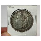 1882 Morgan Silver Dollar