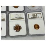 Complete 16pc Graded Set of Modern Era (1936-1958) Proof Wheat Cents!!