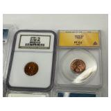 Complete 16pc Graded Set of Modern Era (1936-1958) Proof Wheat Cents!!