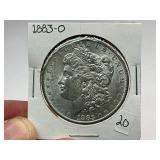 1883-O Morgan Silver Dollar