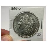1885-O Morgan Silver Dollar
