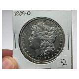 1889-O Morgan Silver Dollar
