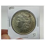 1890 Morgan Silver Dollar