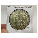 1896 Morgan Silver Dollar