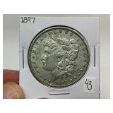 1897 Morgan Silver Dollar