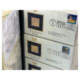 75pc Collection of 1st Day Issue 24k Gold Plated Stamps