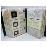 75pc Collection of 1st Day Issue 24k Gold Plated Stamps