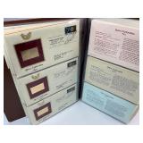 75pc Collection of 1st Day Issue 24k Gold Plated Stamps