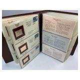 75pc Collection of 1st Day Issue 24k Gold Plated Stamps