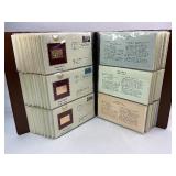 75pc Collection of 1st Day Issue 24k Gold Plated Stamps