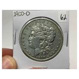1900-O Morgan Silver Dollar
