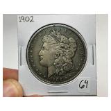 1902 Morgan Silver Dollar