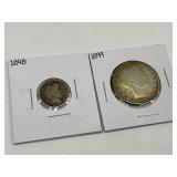 9pc Silver Barber Collection