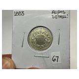 1883 Shield Nickel