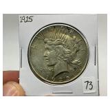 1925 Silver Peace Dollar