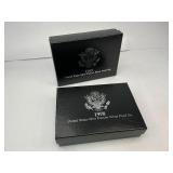 2x Silver Premier Proof Sets 1995 & 1998