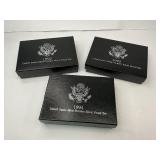 3x Run of Silver Premier Sets from 1992-1994