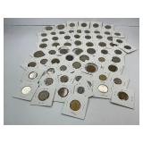 64pc Foreign Coin Collection