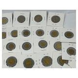 64pc Foreign Coin Collection