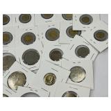 64pc Foreign Coin Collection