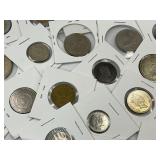 64pc Foreign Coin Collection