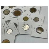64pc Foreign Coin Collection