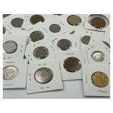 64pc Foreign Coin Collection