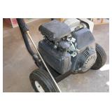 Gas Motor with Pressure Washer Cart