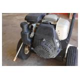 Gas Motor with Pressure Washer Cart
