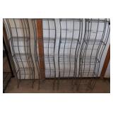 Set of 4 Metal Shelves