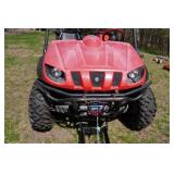 Yamaha Rhino Side by Side Utility Vehicle with Plow