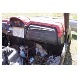 Yamaha Rhino Side by Side Utility Vehicle with Plow