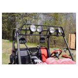 Yamaha Rhino Side by Side Utility Vehicle with Plow