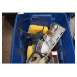 Bins with Assorted Tools and Ratchet Straps