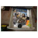 Drawered Organizer with Contents - Electronics, Tools