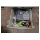 Drawered Organizer with Contents - Electronics, Tools