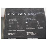 Mini Barn Door Trolleys