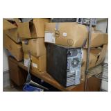 Assorted Computer Towers and Office Equipment